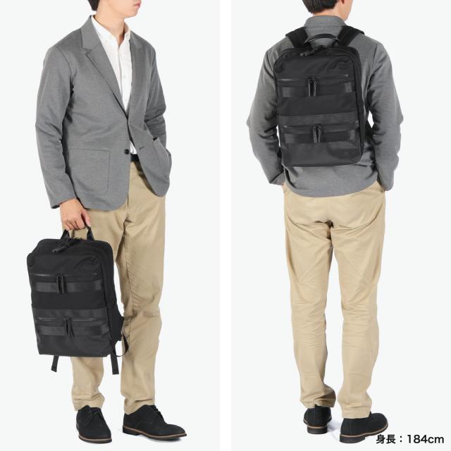 【商品レビューで＋5％】【正規品1年保証】 バーマス リュック メンズ ビジネスリュック BERMAS ブランド 大人 B4 黒 ナイロン 撥水 PC収納 BAUER BS デイパックL 60681 商品レビューで＋5％】【正規品1年保証】 バーマス リュック メンズ