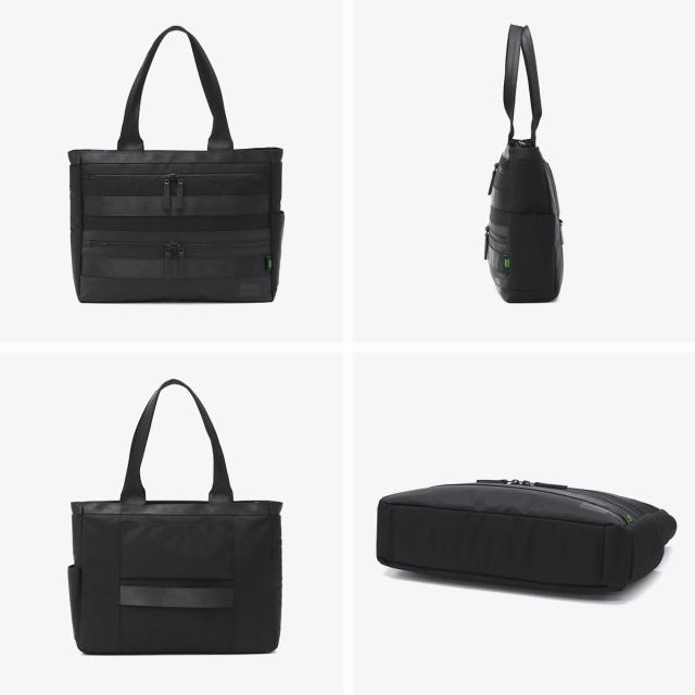 最大30%還元★5/3限定｜【5％OFFクーポン】【商品レビューで＋5％】【正規品1年保証】バーマス トートバッグ メンズ レディース ビジネストート BERMAS 軽量 B4 黒 ナイロン 撥水 PC収納 BAUER BS 横型トート 60682_7