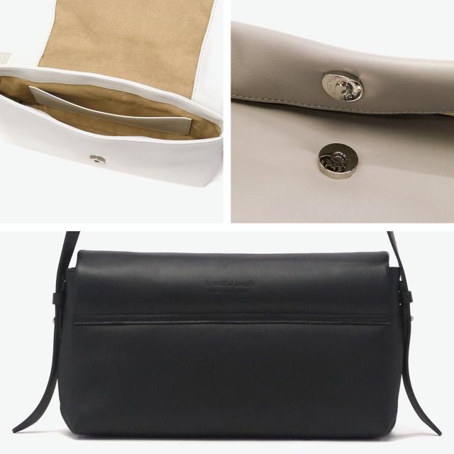 【5％OFFクーポン】【商品レビューで＋5％】ビューティフルピープル ショルダーバッグ レディース beautiful people 斜めがけ 本革 日本製 1515611985_4