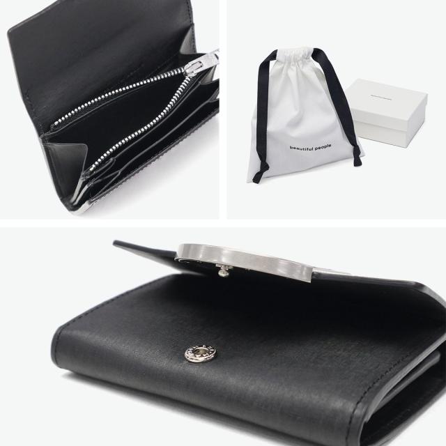 【商品レビューで＋5％】ビューティフルピープル 財布 レディース コンパクト ブランド beautiful people 小さめ 日本製 1515512009_4