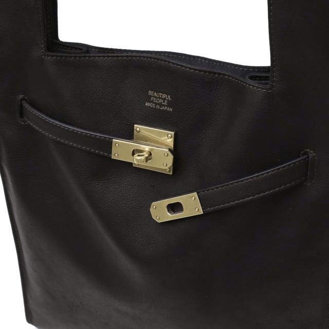 【商品レビューで＋5％】ビューティフルピープル トートバッグ レディース メンズ 通勤 小さめ beautiful people バッグ 軽量 軽い 小さめ 本革 レザー 革 大人 611955_17