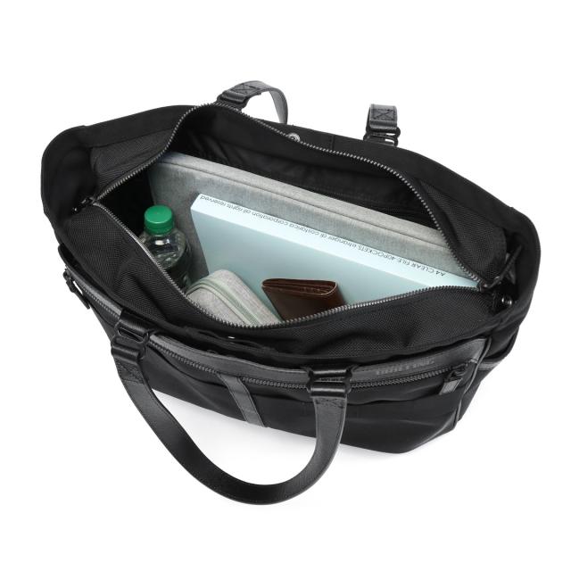 【商品レビューで＋5％】【日本正規品】ブリーフィング トートバッグ メンズ ファスナー付き 大きめ 大容量 通勤 BRIEFING トート バッグ ビジネス カジュアル 横型 B4 A4 14.3L 日本製 FUSION COLLECITON FUSION SQ TOTE HD BRA203T05