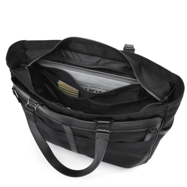 【商品レビューで＋5％】【日本正規品】ブリーフィング トートバッグ メンズ ファスナー付き 大きめ 大容量 通勤 BRIEFING トート バッグ ビジネス カジュアル 横型 B4 A4 14.3L 日本製 FUSION COLLECITON FUSION SQ TOTE HD BRA203T05