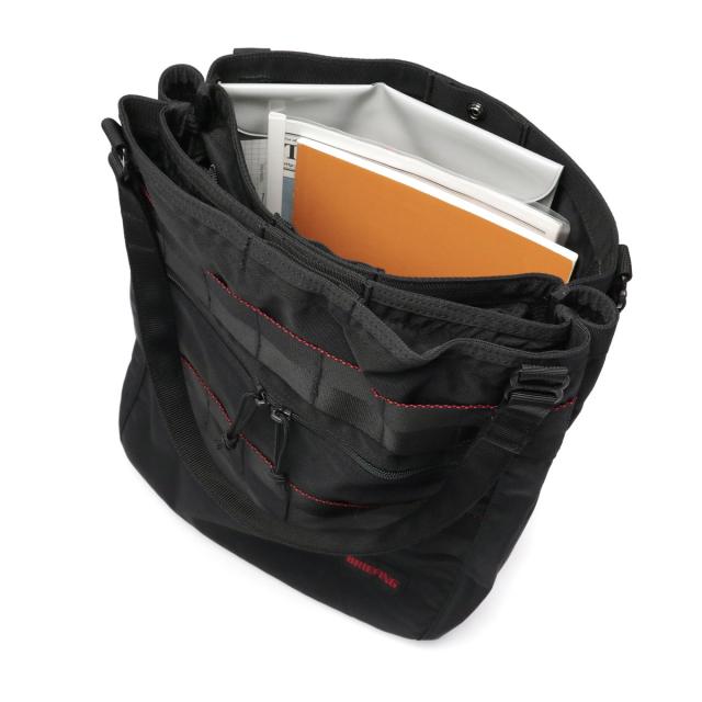 【商品レビューで＋5％】【日本正規品】ブリーフィング トートバッグ メンズ A4 ブランド BRIEFING 縦型 軽量 ナイロン 通勤 20.6L