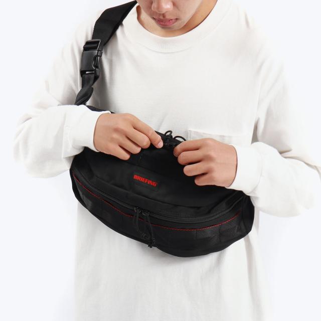 【商品レビューで＋5％】【日本正規品】ブリーフィング ボディバッグ BRIEFING バッグ 大きめ 軽い ウエストバッグ A5 10.7L BRA233L29