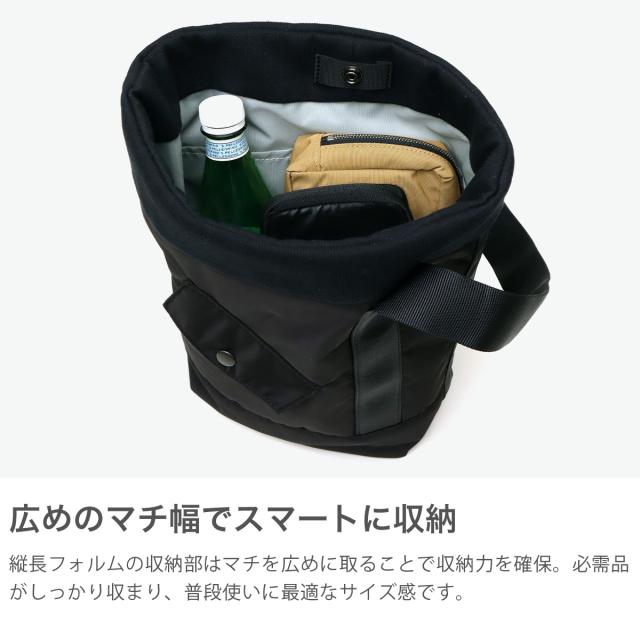 【商品レビューで＋5％】【セール20%OFF】【日本正規品】ブリーフィング トートバッグ レディース BRIEFING バッグ 小さめ 縦型 ブランド 軽量 B5 ナイロン ハンドバッグ MA-1 ミリタリー 日本製 TILT BAGUETTE TOTE BRA251T11_2