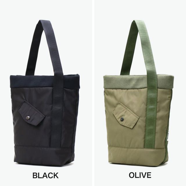 【商品レビューで＋5％】【セール20%OFF】【日本正規品】ブリーフィング トートバッグ レディース BRIEFING バッグ 小さめ 縦型 ブランド 軽量 B5 ナイロン ハンドバッグ MA-1 ミリタリー 日本製 TILT BAGUETTE TOTE BRA251T11_7