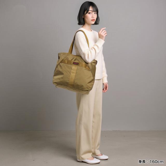 【商品レビューで＋5％】【日本正規品】 ブリーフィング トートバッグ メンズ レディース BRIEFING ブランド 大人 シンプル ショルダーバッグ 2WAY 折りたたみ 軽量 軽い B4 15.4L ナイロン SOLID LIGHT PACKABLE 2WAY TOTE RC BRA253T29