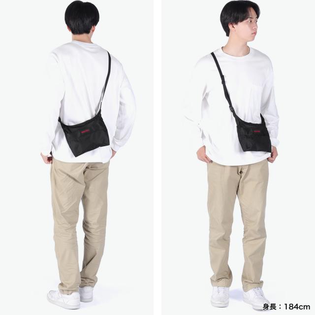 【商品レビューで＋5％】【日本正規品】 ブリーフィング サコッシュ メンズ レディース 斜めがけバッグ 小さめ BRIEFING ブランド 大人 シンプル ショルダー バッグ 軽量 軽い A5 0.5L ナイロン SOLID LIGHT LIGHT SACOCHE RC BRA253L30