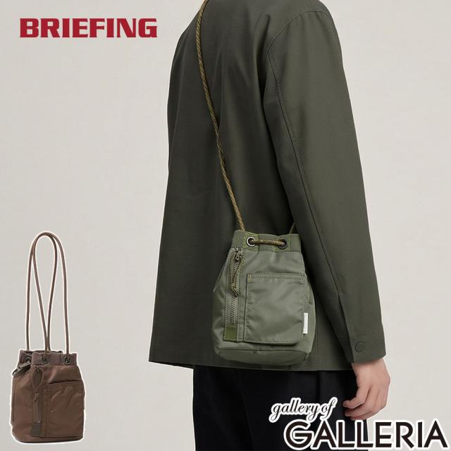 【商品レビューで＋5％】【日本正規品】 ブリーフィング メンズ レディース ショルダー ナイロン BRIEFING 小さめ 巾着 3.3L 撥水 FIME PURSE SACK BRA261G25