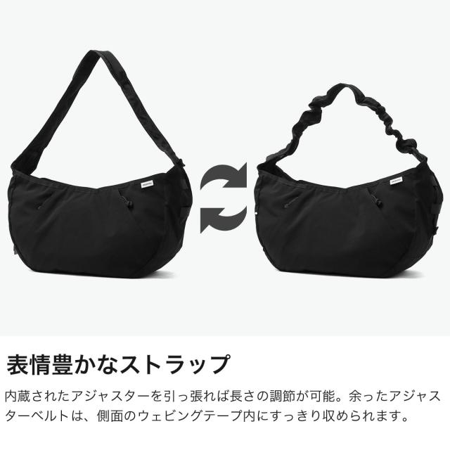【商品レビューで＋5％】【日本正規品】 ブリーフィング ショルダーバッグ 斜めがけバッグ BRIEFING WORK/BUSINESS COURIER HOBO BAG WIDE BRA261L13_3