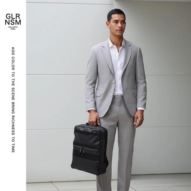 【商品レビューで＋5％】【日本正規品】ブリーフィング リュック メンズ BRIEFING リュックサック バックパック 通勤 ビジネス 旅行 本革 レザーコンビ ナイロン 防水 日本製 14.3L B4 PC収納 13inch FUSION SQ PACK HD BRM191P07