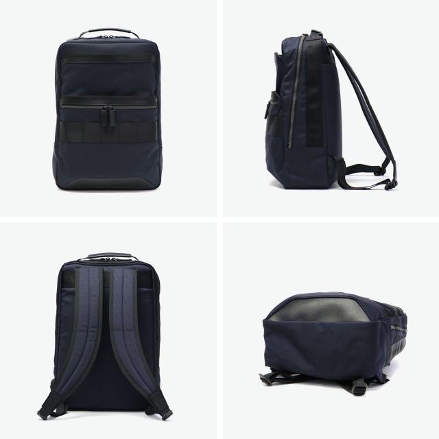 【商品レビューで＋5％】【日本正規品】ブリーフィング リュック メンズ BRIEFING リュックサック バックパック 通勤 ビジネス 旅行 本革 レザーコンビ ナイロン 防水 日本製 14.3L B4 PC収納 13inch FUSION SQ PACK HD BRM191P07