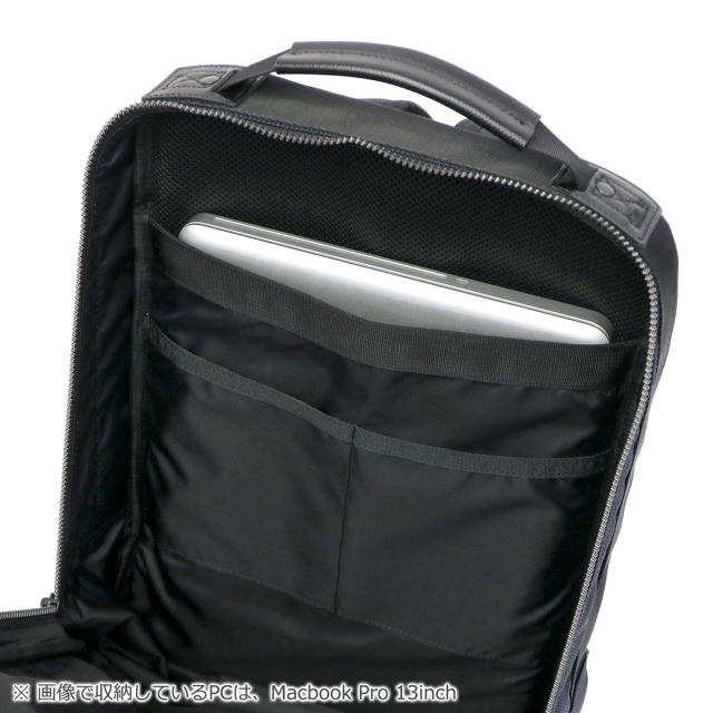 【商品レビューで＋5％】【日本正規品】ブリーフィング リュック メンズ BRIEFING リュックサック バックパック 通勤 ビジネス 旅行 本革 レザーコンビ ナイロン 防水 日本製 14.3L B4 PC収納 13inch FUSION SQ PACK HD BRM191P07