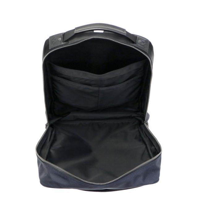 【商品レビューで＋5％】【日本正規品】ブリーフィング リュック メンズ BRIEFING リュックサック バックパック 通勤 ビジネス 旅行 本革 レザーコンビ ナイロン 防水 日本製 14.3L B4 PC収納 13inch FUSION SQ PACK HD BRM191P07