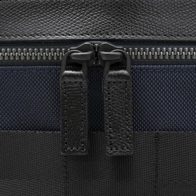 【商品レビューで＋5％】【日本正規品】ブリーフィング リュック メンズ BRIEFING リュックサック バックパック 通勤 ビジネス 旅行 本革 レザーコンビ ナイロン 防水 日本製 14.3L B4 PC収納 13inch FUSION SQ PACK HD BRM191P07