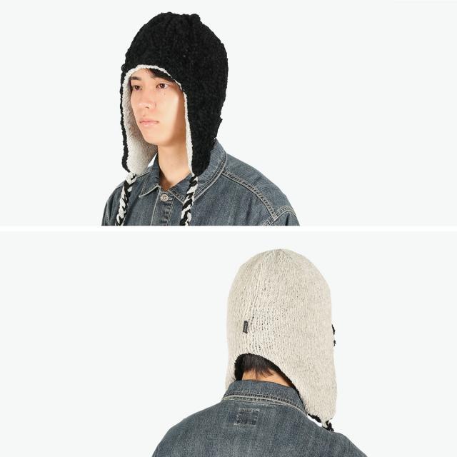 商品レビューで＋5％】CA4LA ニット帽 レディース メンズ 耳あて 帽子