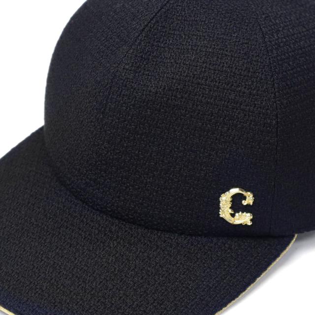 【5％OFFクーポン】【商品レビューで＋5％】CA4LA キャップ レディース 深め カシラ 帽子 ブランド おしゃれ かわいい 可愛い つば 長め カジュアル きれいめ パイピング ゴールド KTZ02645 商品レビューで＋5％】CA4LA キャップ レディース 深め カシラ 帽子