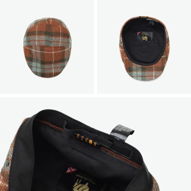 最大30%還元★5/3限定｜【5％OFFクーポン】【商品レビューで＋5％】CA4LA ハンチング メンズ レディース カシラ 帽子 ハンチング帽 チェック 柄 総柄 秋冬 ウール マラリウス社 英国 保温 通気性 カジュアル ZKN02595_2