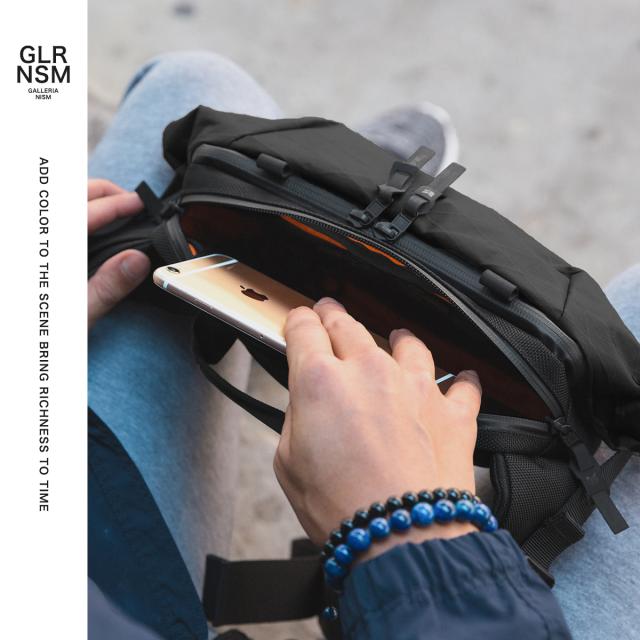 【商品レビューで＋5％】コードオブベル ボディバッグ メンズ ウエストバッグ 小さめ CODE OF BELL ブランド かっこいい 男性 斜め掛けバッグ 横型 軽量 コンパクト 止水ファスナー 2.3L 7L 2層 ナイロン 拡張機能 X-POD II COFB-XPD2