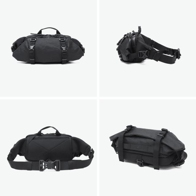 【商品レビューで＋5％】コードオブベル ボディバッグ メンズ ウエストバッグ 小さめ CODE OF BELL ブランド かっこいい 男性 斜め掛けバッグ 横型 軽量 コンパクト 止水ファスナー 2.3L 7L 2層 ナイロン 拡張機能 X-POD II COFB-XPD2