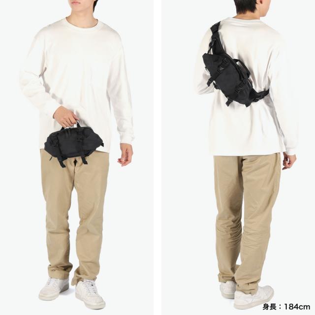 【商品レビューで＋5％】コードオブベル ボディバッグ メンズ ウエストバッグ 小さめ CODE OF BELL ブランド かっこいい 男性 斜め掛けバッグ 横型 軽量 コンパクト 止水ファスナー 2.3L 7L 2層 ナイロン 拡張機能 X-POD II COFB-XPD2