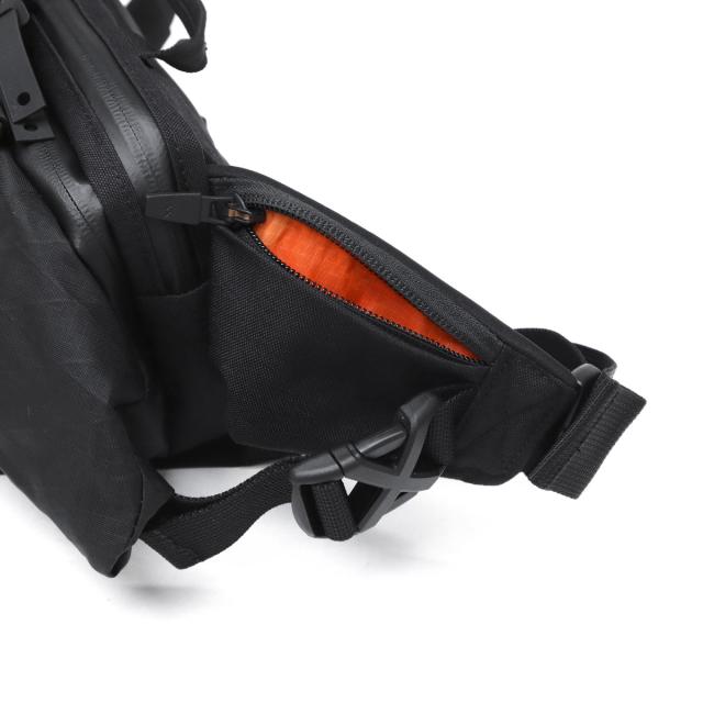 【商品レビューで＋5％】コードオブベル ボディバッグ メンズ ウエストバッグ 小さめ CODE OF BELL ブランド かっこいい 男性 斜め掛けバッグ 横型 軽量 コンパクト 止水ファスナー 2.3L 7L 2層 ナイロン 拡張機能 X-POD II COFB-XPD2