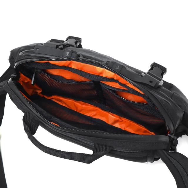 【商品レビューで＋5％】コードオブベル ボディバッグ メンズ ウエストバッグ 小さめ CODE OF BELL ブランド かっこいい 男性 斜め掛けバッグ 横型 軽量 コンパクト 止水ファスナー 2.3L 7L 2層 ナイロン 拡張機能 X-POD II COFB-XPD2