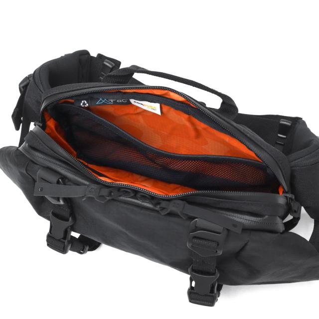 【商品レビューで＋5％】コードオブベル ボディバッグ メンズ ウエストバッグ 小さめ CODE OF BELL ブランド かっこいい 男性 斜め掛けバッグ 横型 軽量 コンパクト 止水ファスナー 2.3L 7L 2層 ナイロン 拡張機能 X-POD II COFB-XPD2