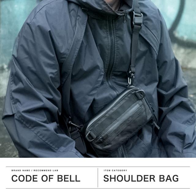 【商品レビューで＋5％】コードオブベル ショルダーバッグ メンズ レディース ブランド 斜めがけバッグ CODE OF BELL 小さめ 小さい コンパクト ミニ かっこいい ミニショルダー 0.9L おしゃれ アネックスケースツー ANNEX CASE II COFB-ACS2