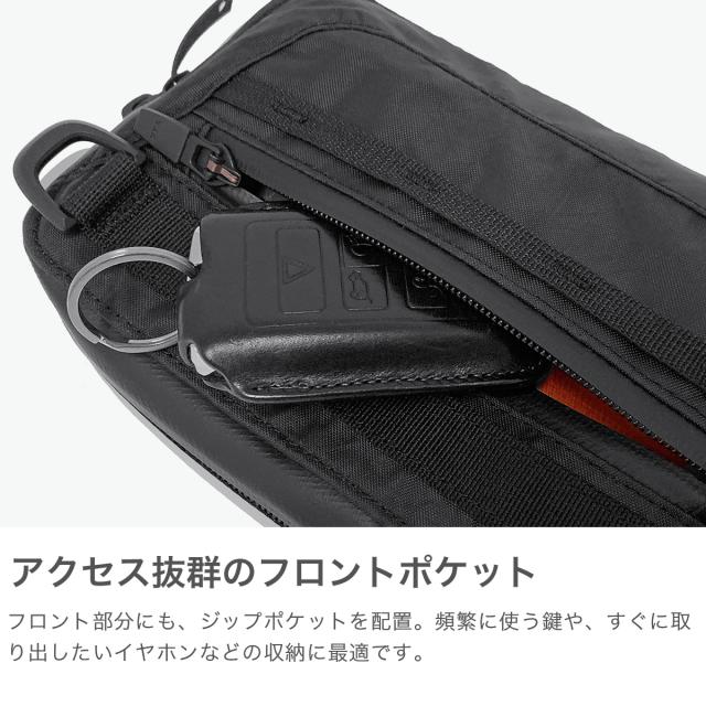 【商品レビューで＋5％】コードオブベル ショルダーバッグ メンズ レディース ブランド 斜めがけバッグ CODE OF BELL 小さめ 小さい コンパクト ミニ かっこいい ミニショルダー 0.9L おしゃれ アネックスケースツー ANNEX CASE II COFB-ACS2