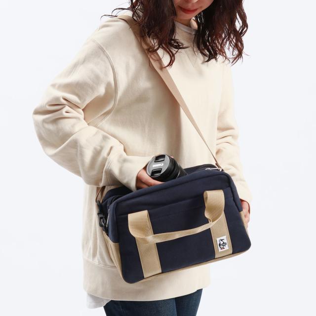 最大30%還元★6/13限定｜【5％OFFクーポン】【商品レビューで＋5％】【日本正規品】チャムス カメラバッグ ショルダー 一眼レフ 仕切り 女子 CHUMS 可愛い かわいい 旅行 CH60-3603_1