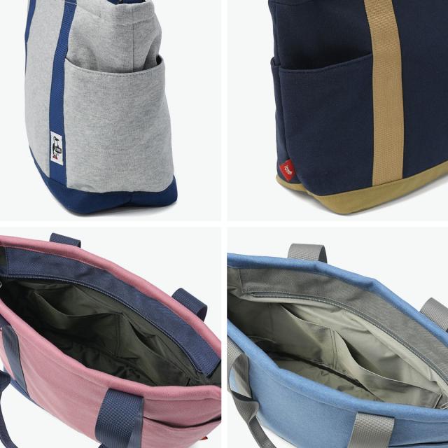 最大30%還元★6/3限定｜【5％OFFクーポン】【商品レビューで＋5％】【日本正規品】 チャムス トートバッグ CHUMS 軽量 2WAY A4 11L SWEAT NYLON オープントップトートバッグスウェットナイロン CH60-3972_4