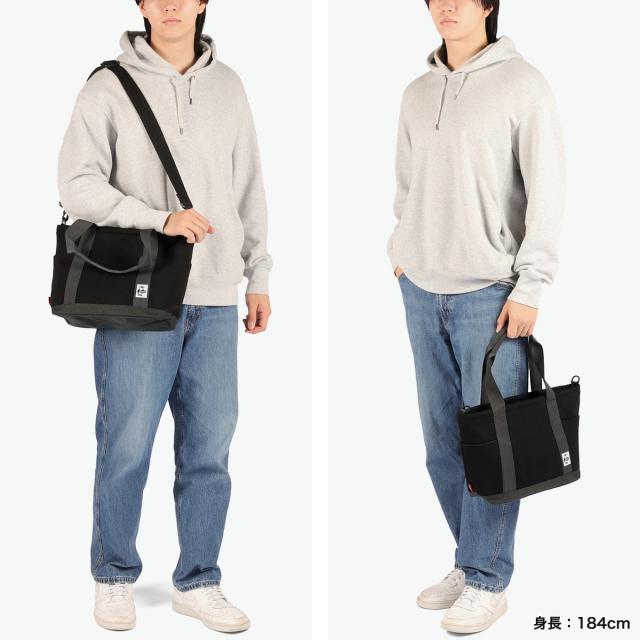 最大30%還元★6/3限定｜【5％OFFクーポン】【商品レビューで＋5％】【日本正規品】 チャムス トートバッグ CHUMS 軽量 2WAY A4 11L SWEAT NYLON オープントップトートバッグスウェットナイロン CH60-3972_8