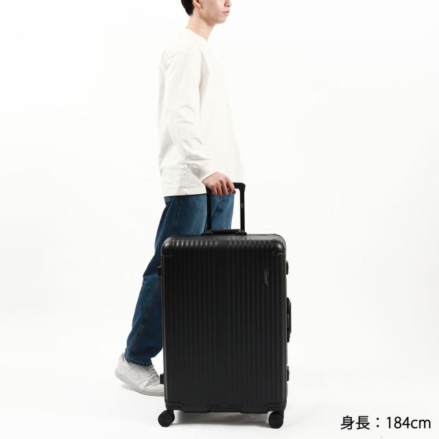 【商品レビューで＋5％】【公認販売店】コールマン スーツケース L Lサイズ Coleman キャリーケース 大容量 92L フレーム ALMITE 60001_2