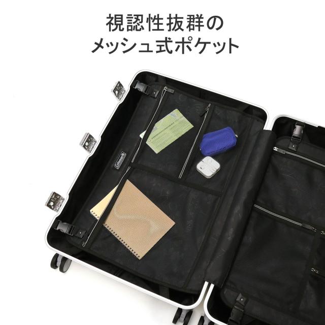 【商品レビューで＋5％】【公認販売店】コールマン スーツケース L Lサイズ Coleman キャリーケース 大容量 92L フレーム ALMITE 60001_6