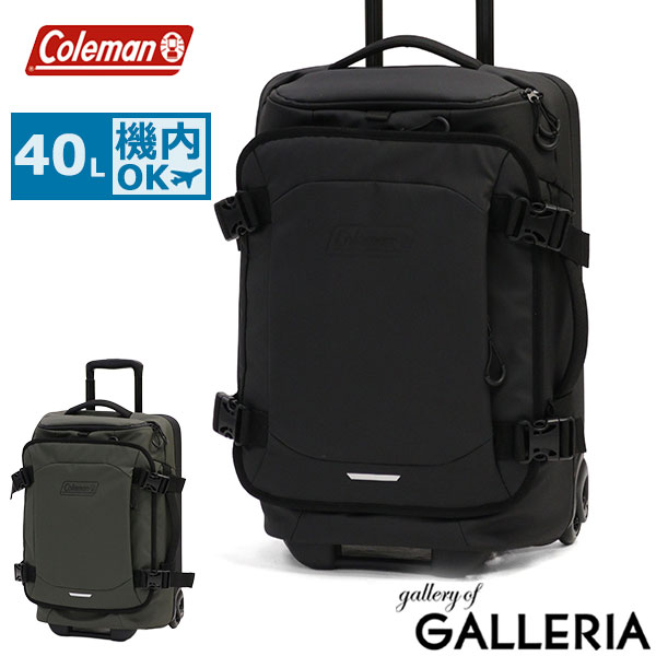 最大30%還元★5/3限定｜【5％OFFクーポン】【商品レビューで＋5％】【公認販売店】 コールマン ソフトキャリーバッグ Sサイズ Coleman キャリーバッグ 機内持ち込み 40L 3泊4日 HYBRID ハイブリッドキャリーS 60010