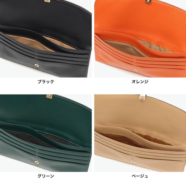 最大30%還元★6/3限定｜【5％OFFクーポン】【商品レビューで＋5％】COMME CA 長財布 レディース 薄い コムサ 財布 長財布レディース ブランド 本革 かぶせ 軽量 薄型 薄マチ スリム Leger 薄型束入 CCM74811_7
