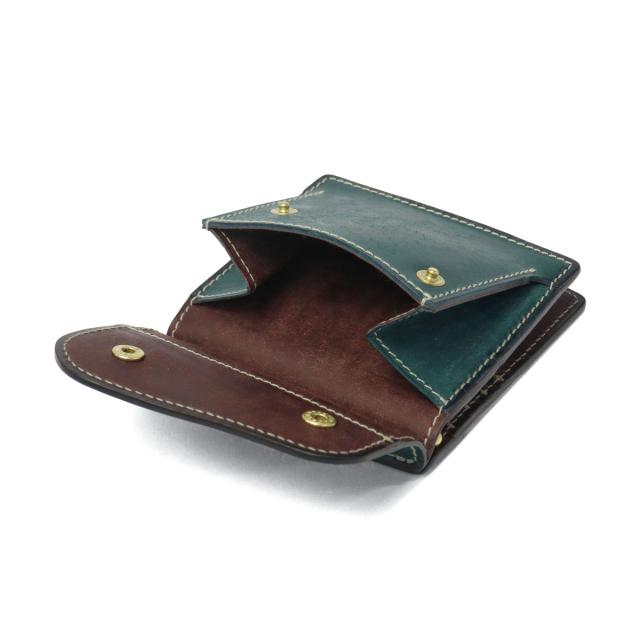 最大30%還元★5/3限定｜【商品レビューで＋5％】コルボ 財布 メンズ レディース 本革 CORBO. 日本製 ブランド 大人 札 小銭 プエブロ SLATE PUEBLO マネークリップ式コンパクト財布 1LN-1715_17