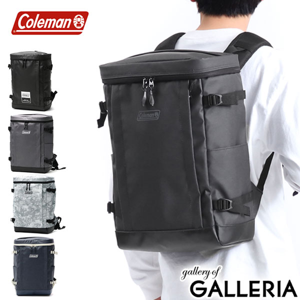 【商品レビューで＋5％】【公認販売店】コールマン リュック 大容量 通学 シンプル 黒 Coleman 防水 B4 A4 25L PC シールド 25の通販は