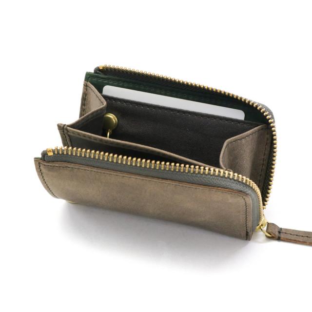 【5％OFFクーポン】【商品レビューで＋5％】クリード キーケース Creed UDUK スマートキー 鍵 コンパクト 本革 レザー ファスナー カード 小銭入れ 312C959_13