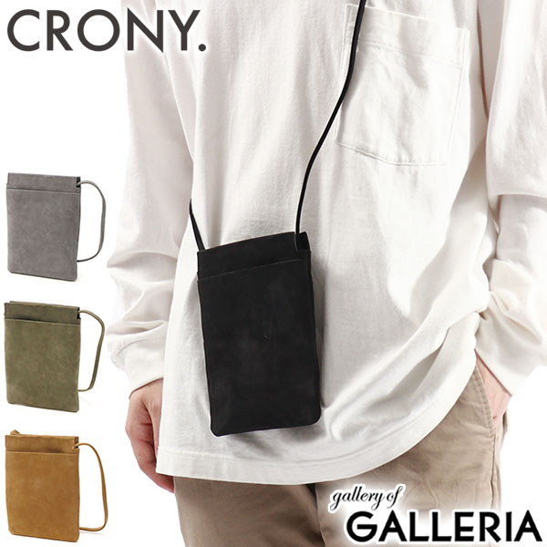 【商品レビューで＋5％】クルニー ショルダーバッグ CRONY. Tatum Smartphone Pouch スマホショルダー 革 メンズ レディース CR-00038の通販は 13,200円