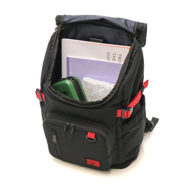 商品レビューで＋5％】コンバース リュック CONVERSE フラップリュック