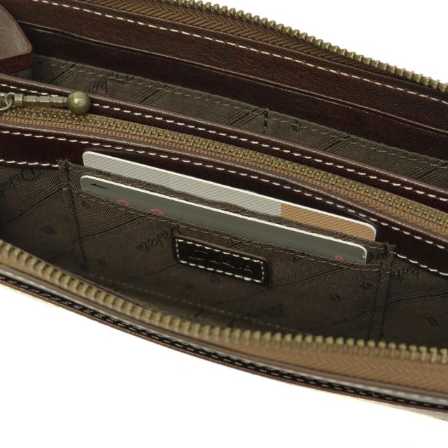 【商品レビューで＋5％】【ダコタ限定小物プレゼント】ダコタ 長財布 レディース Dakota 財布 ブランド 本革 革 レザー L字ファスナー カード収納 小銭入れ フォンス2 0031804_13