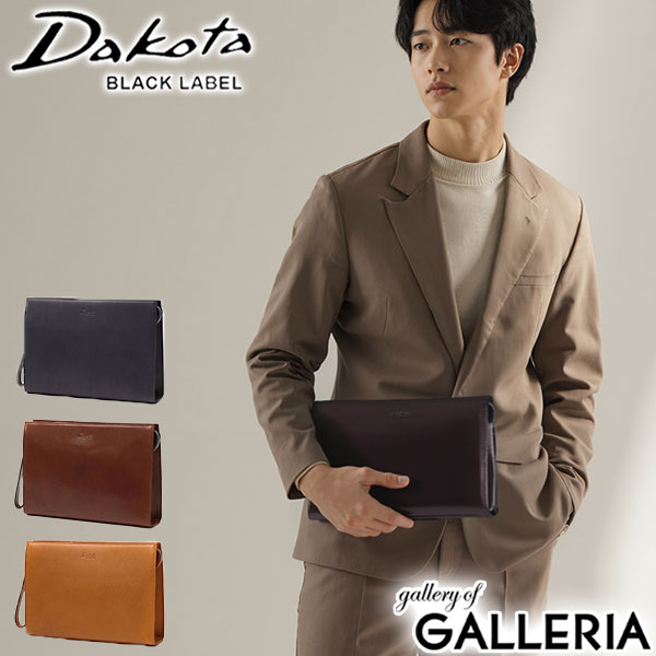 【商品レビューで＋5％】オリジナルキーホルダー付ダコタブラックレーベル クラッチバッグ メンズ 結婚式 本革 ブランド Dakota BLACK LABEL セカンドバッグ バッグ 冠婚葬祭 レザー シンプル おしゃれ 黒 フォーマル A5 日本製 アクソリオ 1623702