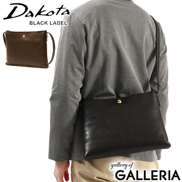 【商品レビューで＋5％】オリジナルキーホルダー付 ダコタブラックレーベル ショルダーバッグ 革 ミニ Dakota BLACK LABEL イオ 1623201 メンズ レディース 本革