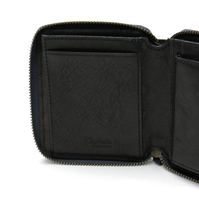 【商品レビューで＋5％】オリジナルキーホルダー付 ダコタブラックレーベル 二つ折り財布 本革 Dakota BLACK LABEL 40代 ミニモ 0627618 最大30%還元☆1/3限定｜【商品レビューで＋5％】オリジナル