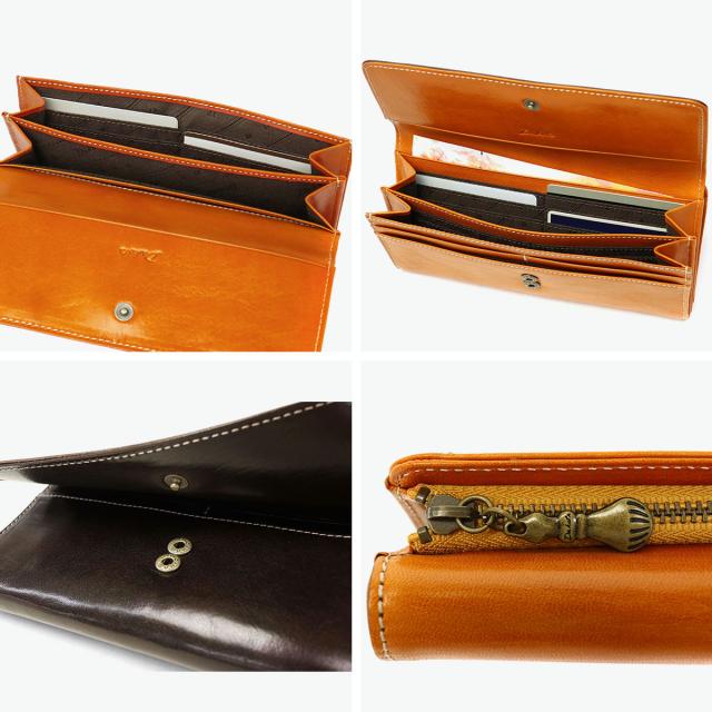 【商品レビューで＋5％】【ダコタ限定小物プレゼント】ダコタ 長財布 レディース Dakota 財布 ブランド 大容量 本革 革 レザー 小銭入れ ウォレット フォンス2 0031803_5