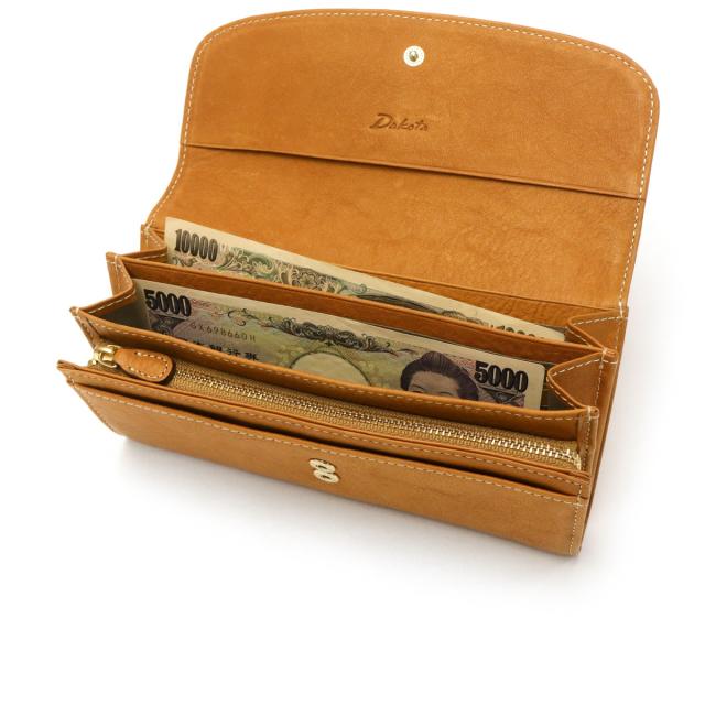 【商品レビューで＋5％】【ダコタ限定小物プレゼント】ダコタ 長財布 Dakota イデーア 財布 本革 革 牛革 レザー かぶせ 小銭入れ レディース 0030181 商品レビューで＋5％】【ダコタ限定小物プレゼント】ダコタ 長財布