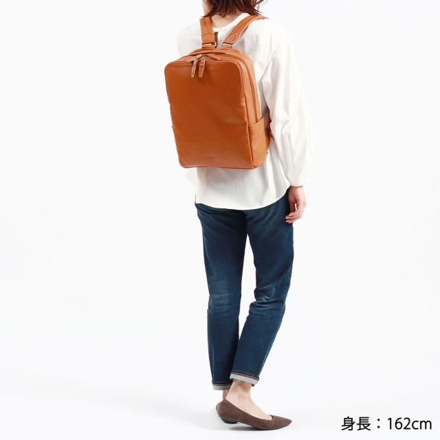 【商品レビューで＋5％】【ダコタ限定小物プレゼント】ダコタ リュック Dakota 本革 革 やぎ革 レザー リュックサック バッグ A4 小さめ 軽量 通勤 通学 レディース 1034245_3
